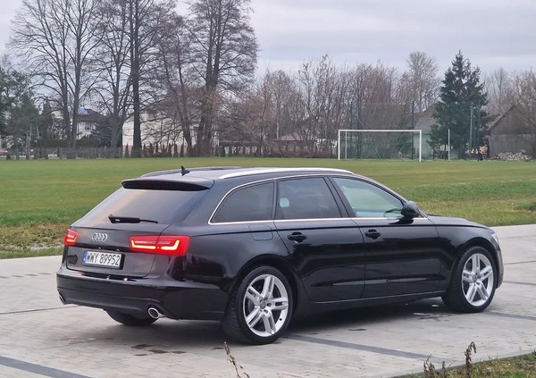 Audi A6 cena 62750 przebieg: 260000, rok produkcji 2012 z Wyszków małe 781